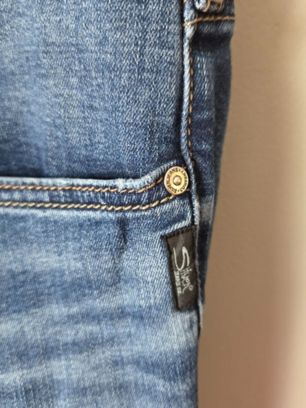 Silver Jeans Women's Skinny Jeans - Blue - Picture 5 of 8